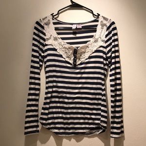 Striped long sleeve